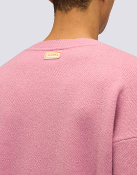 MAGLIONE UOMO A GIROCOLLO JACQUARD MOTIVO ASTRATTO