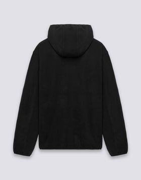 CHAQUETA HOMBRE EN POLAR CON CREMALLERA COMPLETA Y CAPUCHA