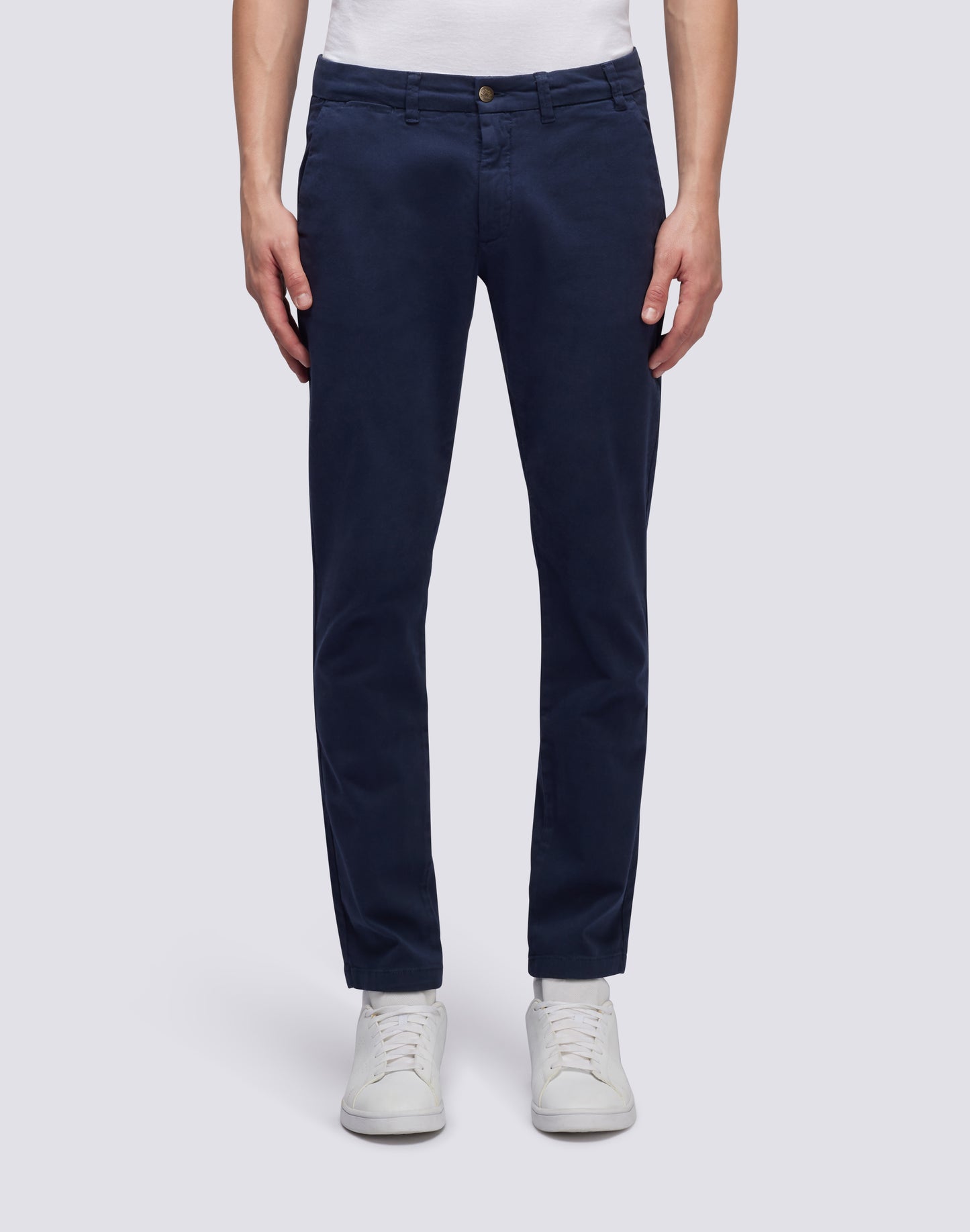 PANTALON HARLAND EN SERGÉ DE COTON