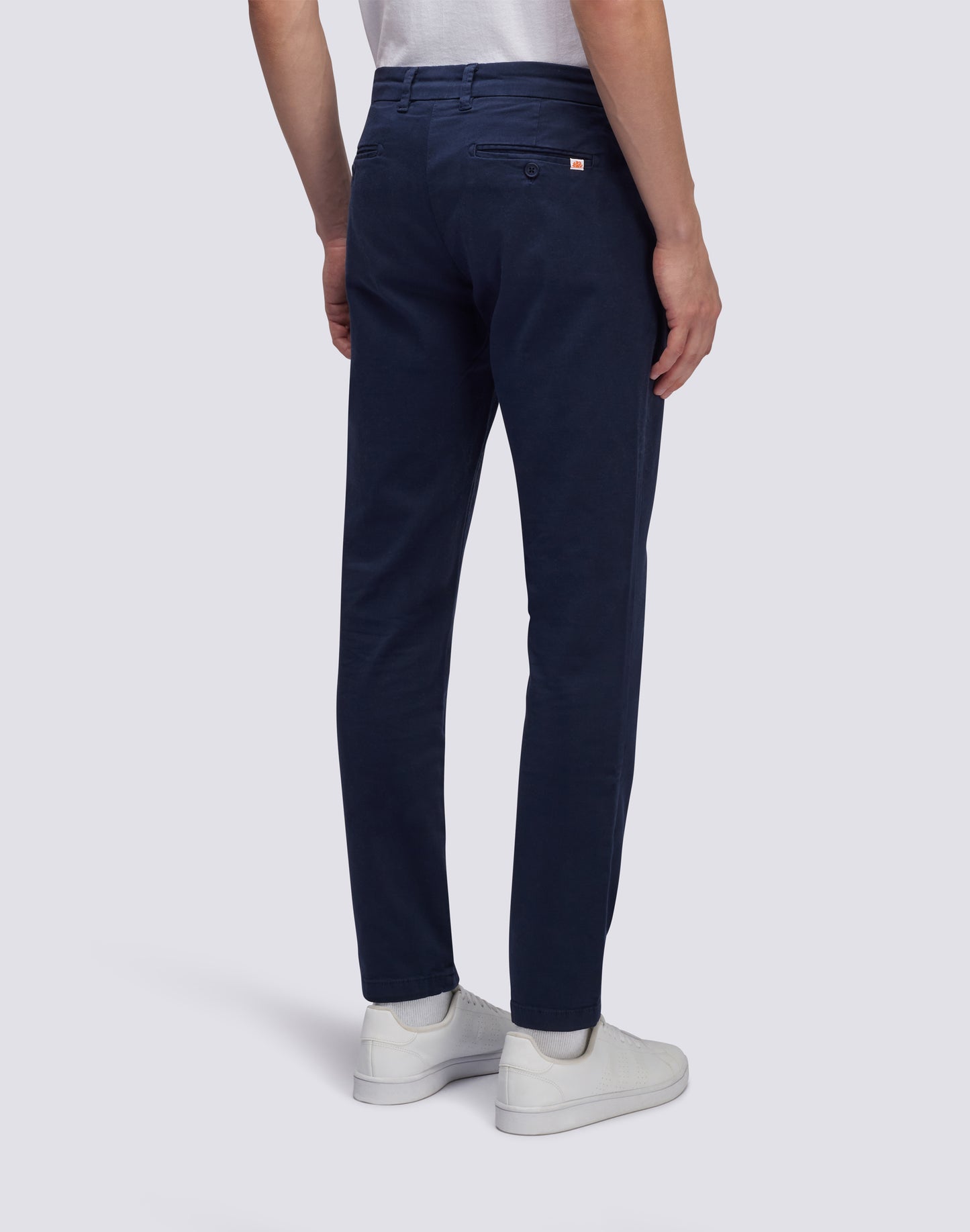 PANTALON HARLAND EN SERGÉ DE COTON