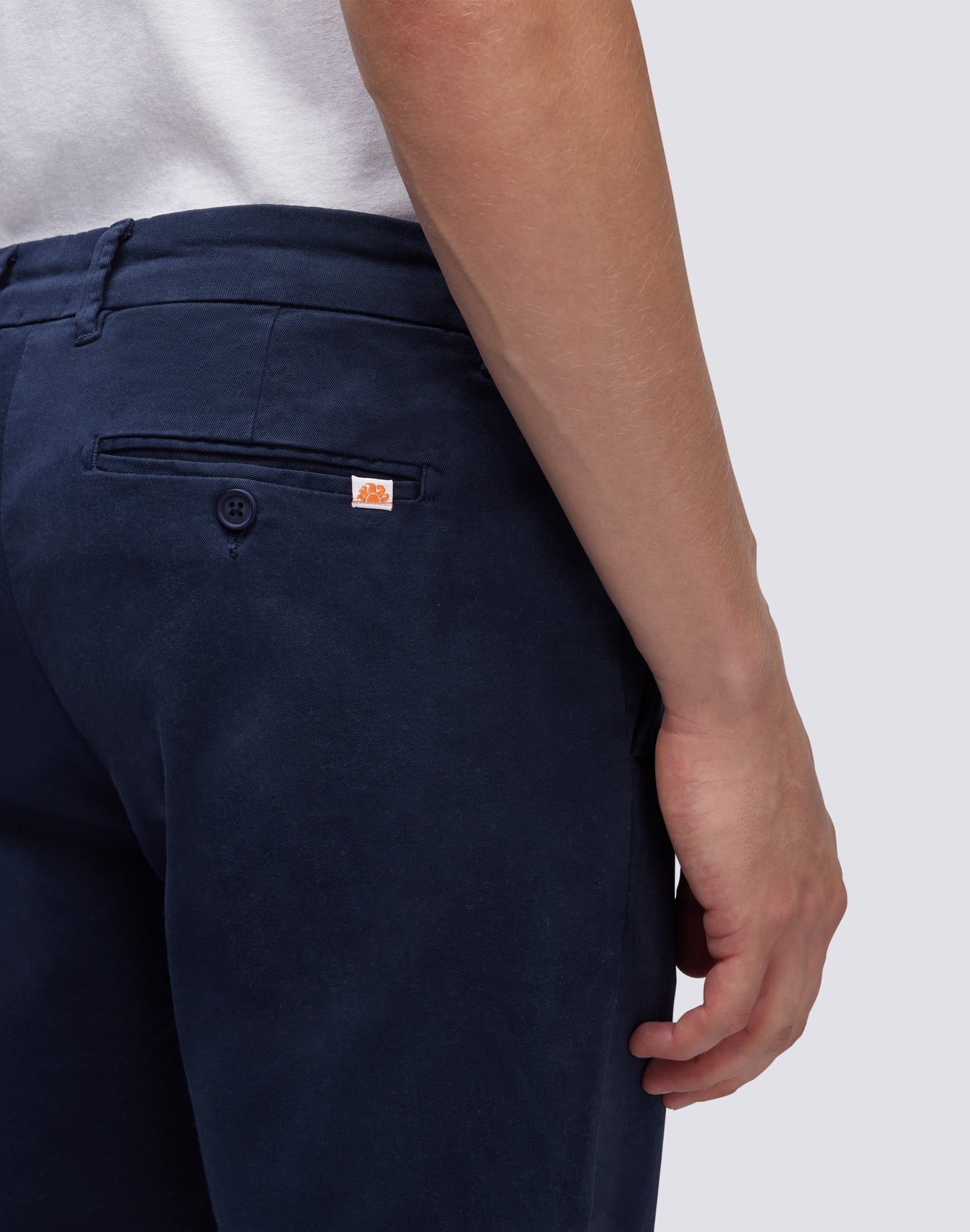 PANTALON HARLAND EN SERGÉ DE COTON