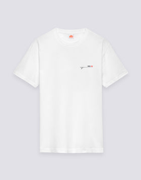 MEN'S CREW NECK T-SHIRT WITH OLD SCHOOL SURF PRINT