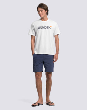 CAMISETA DE CUELLO REDONDO PARA HOMBRE CON ESTAMPADO ARCHIVE HIBISCUS