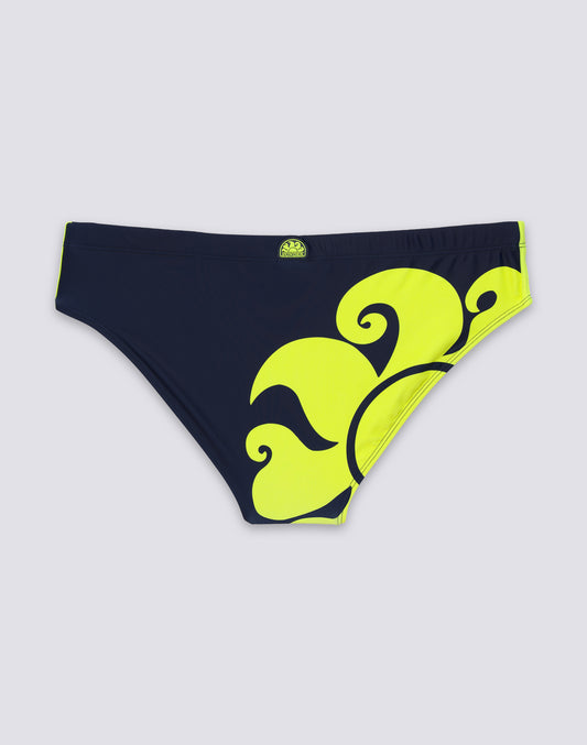 SLIP DE BAÑO LEONARDO CON ESTAMPADO DEL LOGOTIPO