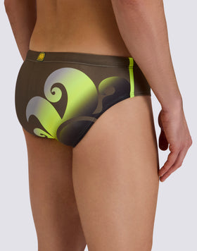 BAÑADOR LEONARDO CON ESTAMPADO DEL LOGOTIPO EN GRADACIÓN