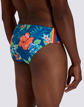 SLIP DE BAIN DIWALTER AVEC IMPRIMÉ ISLAND BLISS