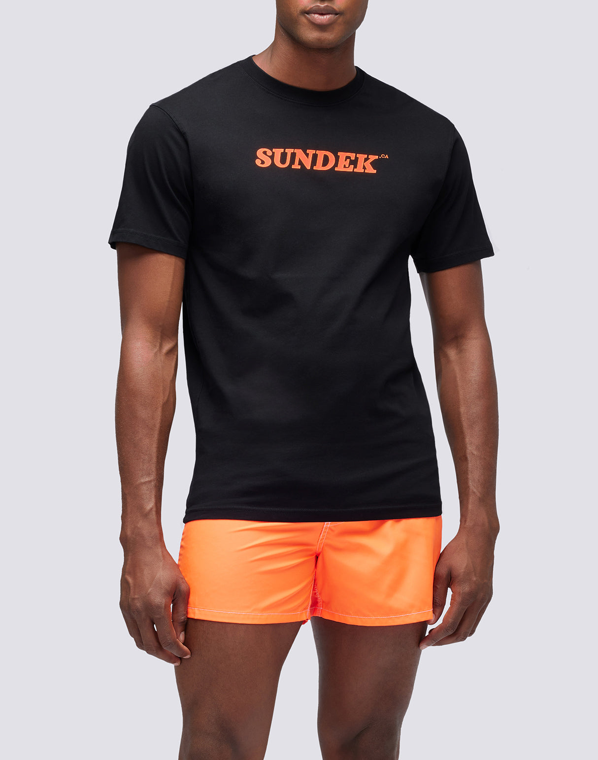 T-SHIRT À COL ROND AVEC LOGO