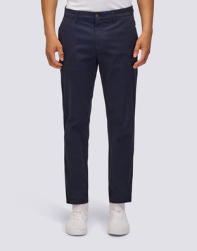 TWILL STRETCH CHINO TROUSERS