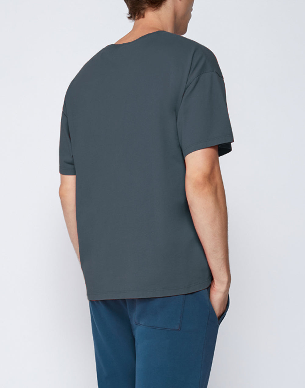 CREW-NECK T-SHIRT WITH POCKET