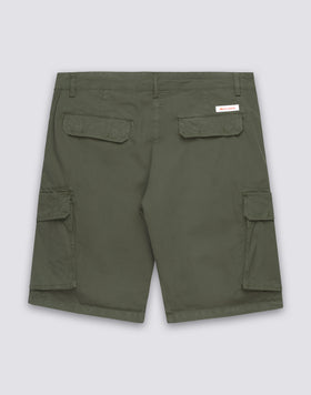 WALKSHORT CARGO UOMO TINTO CAPO IN POPELINE STRETCH