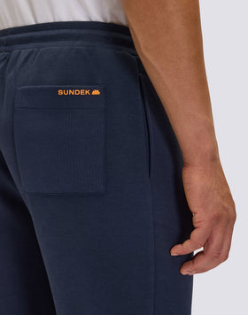 PANTALON HOMME À TAILLE ÉLASTIQUE EN INTERLOCK RECYCLÉ