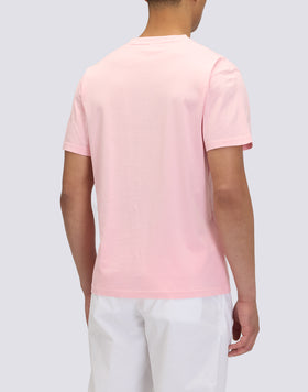 T-SHIRT UOMO A GIROCOLLO CON STAMPA PALMA