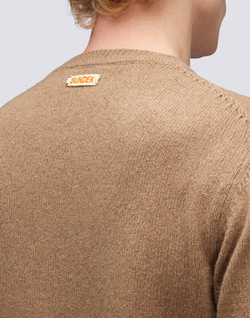 PULL COL ROND EN CACHEMIRE MÉLANGÉ