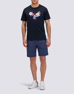 T-SHIRT CAPSULE À IMPRIMÉ FLORAL