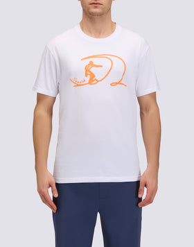 SURF AND WAVE PRINT CAPSULE T-SHIRT