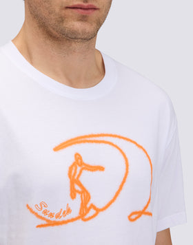 SURF AND WAVE PRINT CAPSULE T-SHIRT