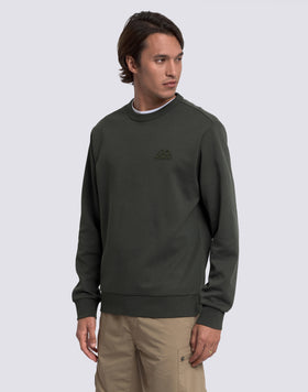 SUDADERA DE CUELLO REDONDO PARA HOMBRE DE ALBORNOZ DE ALGODÓN RECICLADO