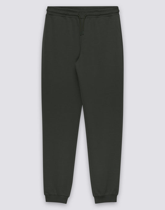 PANTALONES LARGOS DE CABALLO ELÁSTICO PARA HOMBRE DE ALGODÓN INTERLOCK RECICLADO