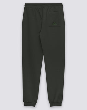 PANTALON LONG À TAILLE ÉLASTIQUE POUR HOMME EN COTON INTERLOCK RECYCLÉ
