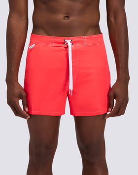 ICONIC TAFFETA FIXED WAIST SHORT SWIMSUIT