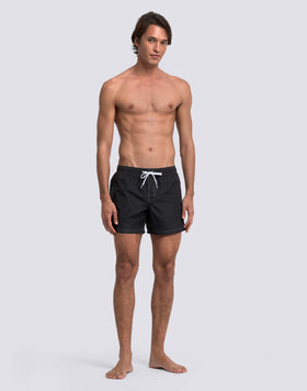 ICONIC TAFFETA SHORT SWIMSHORTS WITH ELASTIC WAIST 