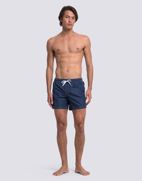 ICONIC TAFFETA SHORT SWIMSHORTS WITH ELASTIC WAIST 