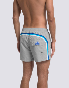 BAÑADOR CORTO CON CINTURA ELÁSTICA ICONIC TAFFETA