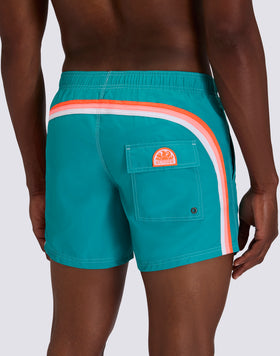 BAÑADOR CORTO CON CINTURA ELÁSTICA ICONIC TAFFETA