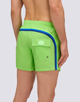 BAÑADOR CORTO CON CINTURA ELÁSTICA ICONIC TAFFETA