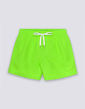 SHORT DE BAIN À TAILLE ÉLASTIQUE TAFFETA ICONIQUE