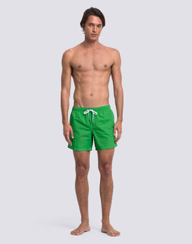 MAILLOT DE BAIN COURT À TAILLE ÉLASTIQUE ICONIC TAFFETA