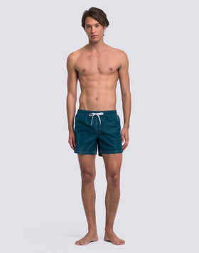BAÑADOR CORTO CON CINTURA ELÁSTICA ICONIC TAFFETA