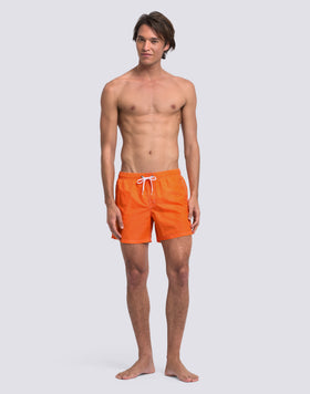 ICONIC TAFFETA MEN'S SHORT ELASTIC WAIST SWIMSHORTS