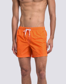 ICONIC TAFFETA MEN'S SHORT ELASTIC WAIST SWIMSHORTS