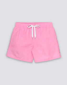 ICONIC TAFFETA SHORT SWIMSHORTS WITH ELASTIC WAIST 