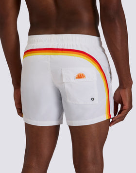 ICONIC TAFFETA MEN'S SHORT ELASTIC WAIST SWIMSUIT