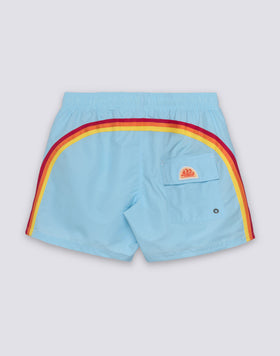 BAÑADOR CORTO CON CINTURA ELÁSTICA ICONIC TAFFETA