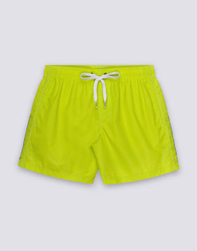 ICONIC TAFFETA MEN'S SHORT ELASTIC WAIST SWIMSUIT