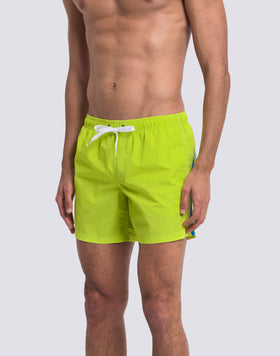 BAÑADOR CORTO CON CINTURA ELÁSTICA ICONIC TAFFETA