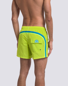 BAÑADOR CORTO CON CINTURA ELÁSTICA ICONIC TAFFETA