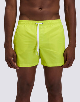 ICONIC TAFFETA MEN'S SHORT ELASTIC WAIST SWIMSUIT