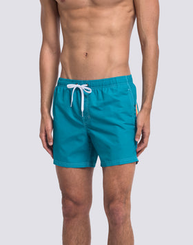 BAÑADOR CORTO CON CINTURA ELÁSTICA ICONIC TAFFETA