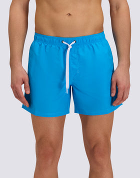 ICONIC TAFFETA SHORT SWIMSUIT WITH ELASTICATED WAIST