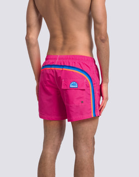 MAILLOT DE BAIN COURT À TAILLE ÉLASTIQUE ICONIC TAFFETA