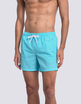 BAÑADOR CORTO CON CINTURA ELÁSTICA ICONIC TAFFETA