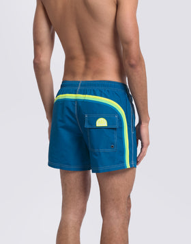 MAILLOT DE BAIN COURT À TAILLE ÉLASTIQUE ICONIC TAFFETA