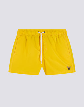BAÑADOR CORTO CON PANTALÓN ICONIC TAFFETA PROGETTO PELO - BEACH FRENCH BULLDOG