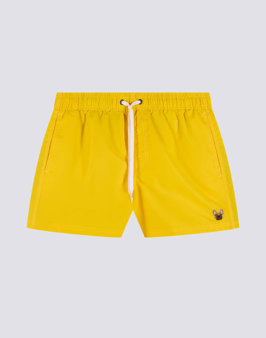 BAÑADOR CORTO CON PANTALÓN ICONIC TAFFETA PROGETTO PELO - BEACH FRENCH BULLDOG