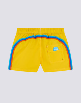 BAÑADOR CORTO CON PANTALÓN ICONIC TAFFETA PROGETTO PELO - BEACH FRENCH BULLDOG