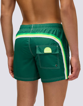 MAILLOT DE BAIN COURT EN TAFFETAS ICONIQUE PROGETTO PELO - JACK RUSSEL
